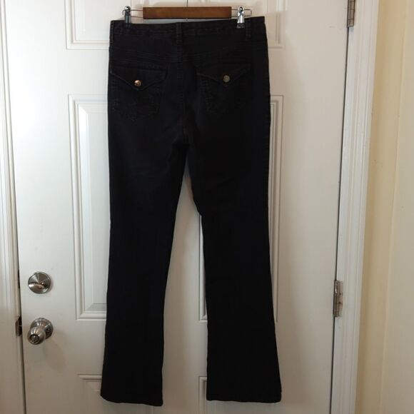 (3/$20) Nine West End Fit black bootcut jeans - Picture 7 of 10
